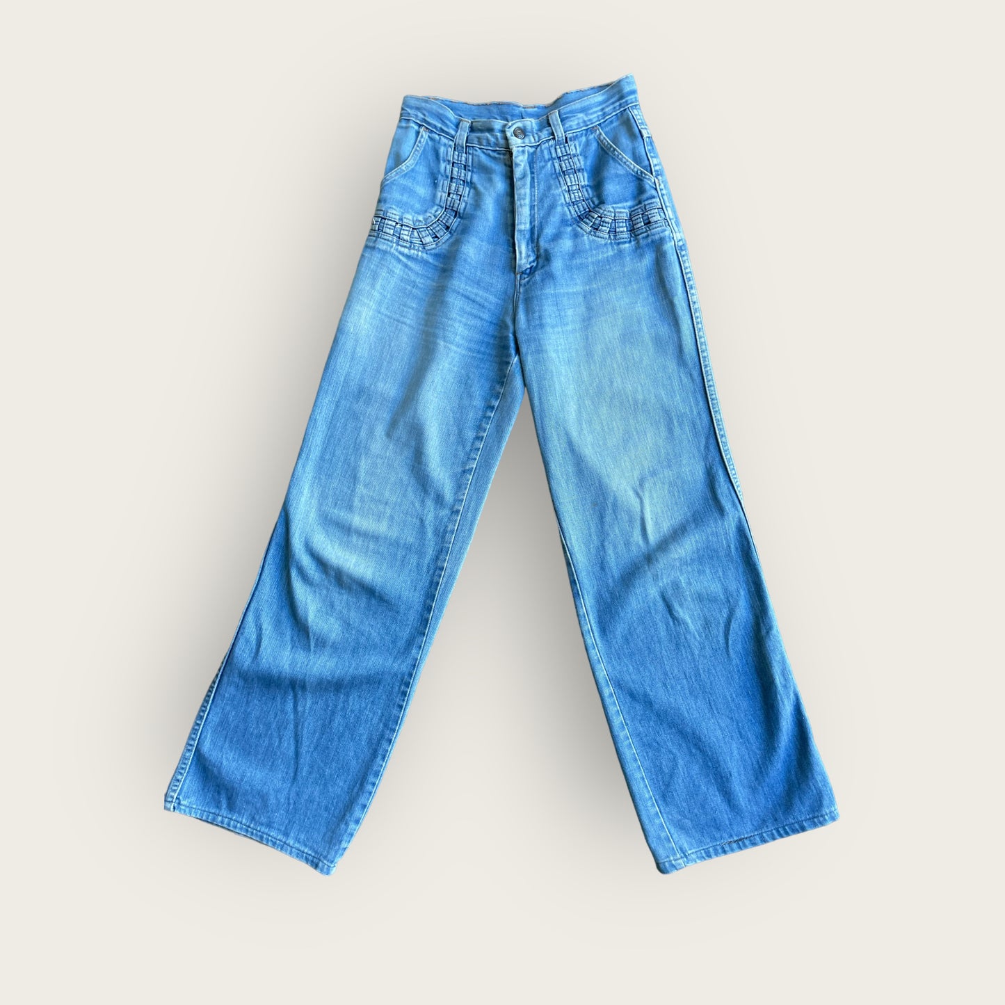 1970s slight flare jeans