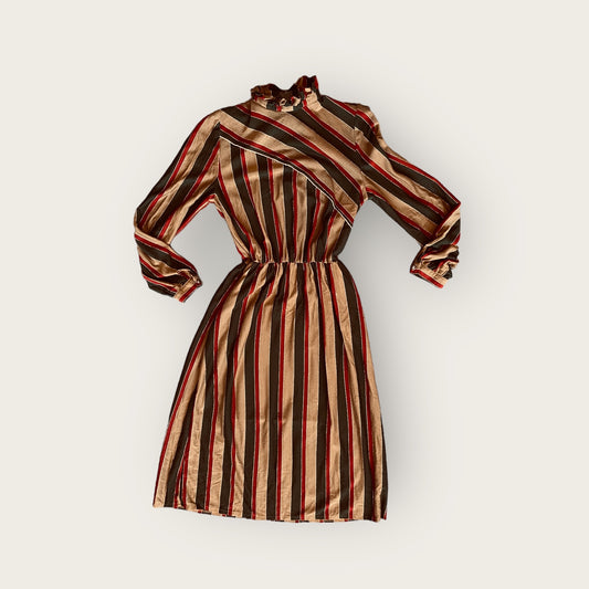 1970s stripy dress