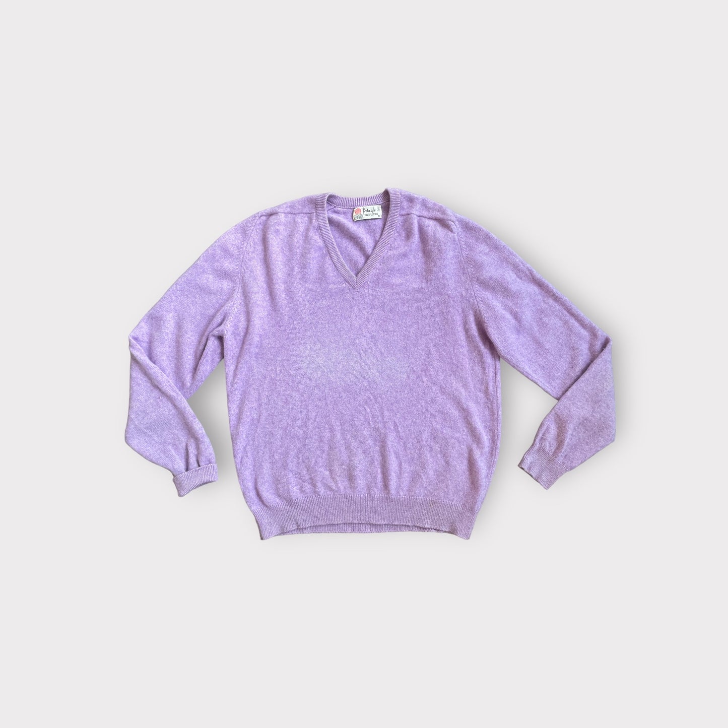 Lilac 100% cashmere sweater