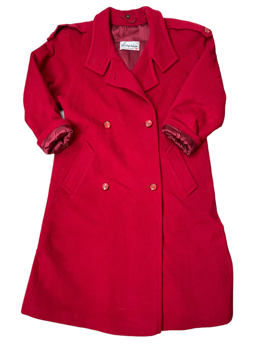 Red wool coat - Herluf design