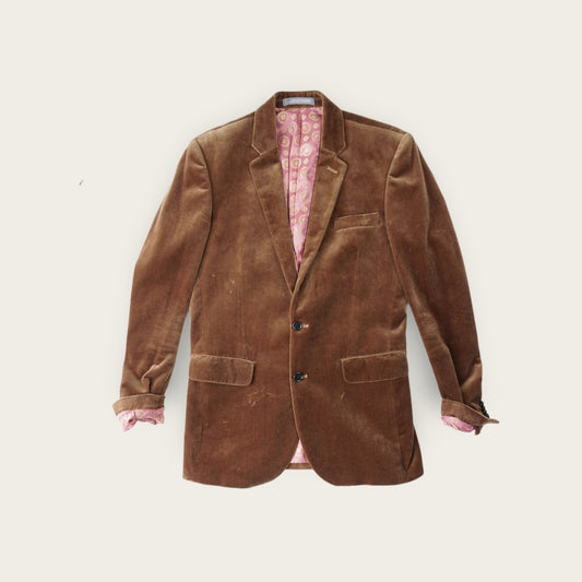 Velvet brown jacket